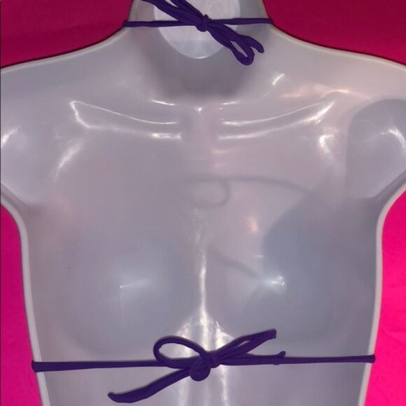 Triangle Bikini Top Purple - Picture 5 of 8
